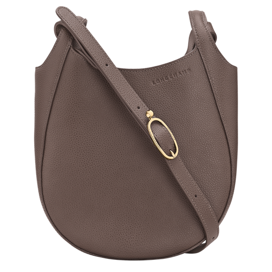 S LE FOULONNÉ SHOULDER BAG Leather - Taupe