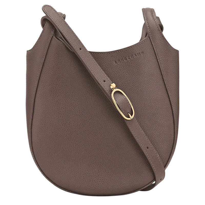 S LE FOULONNÉ SHOULDER BAG Leather - Taupe