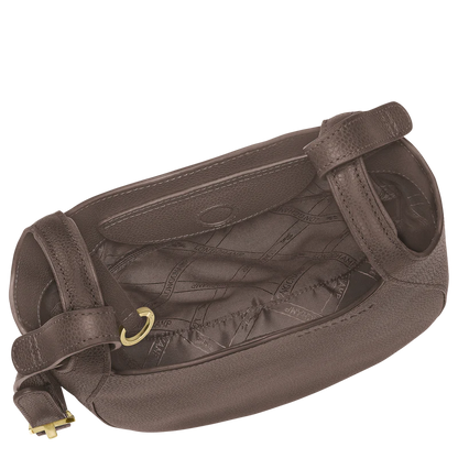 S LE FOULONNÉ SHOULDER BAG Leather - Taupe