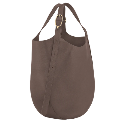 LE FOULONNÉ XL TOTE BAG Leather - Taupe