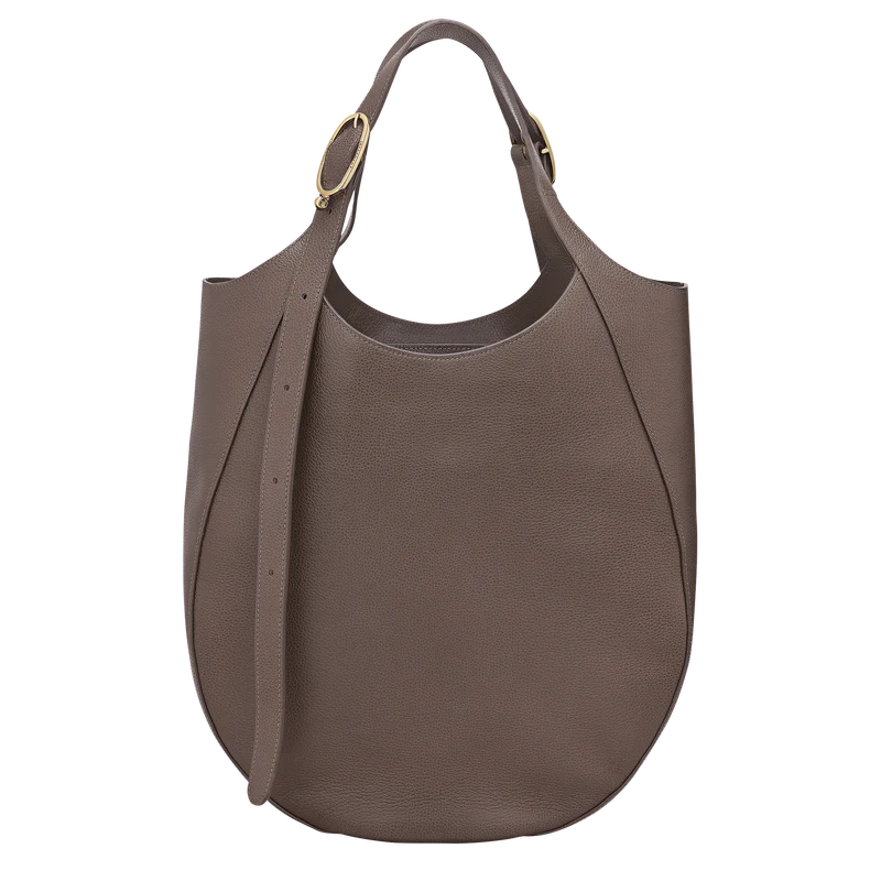 LE FOULONNÉ XL TOTE BAG Leather - Taupe
