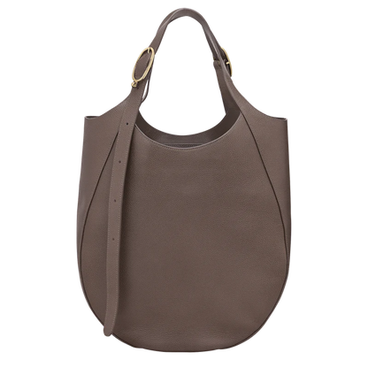 LE FOULONNÉ XL TOTE BAG Leather - Taupe