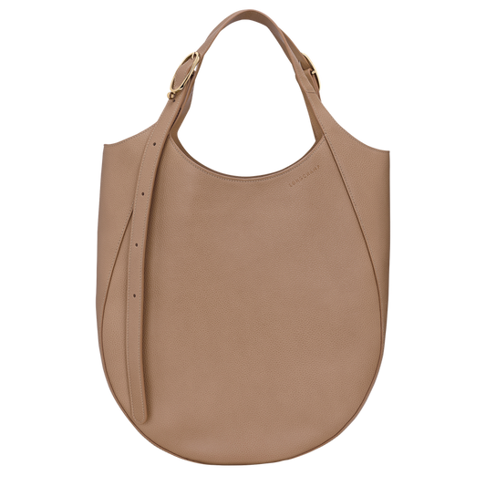 LE FOULONNÉ XL TOTE BAG Leather - Biscuit