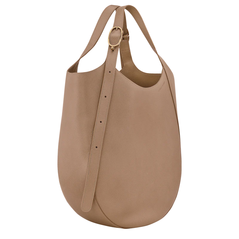 LE FOULONNÉ XL TOTE BAG Leather - Biscuit