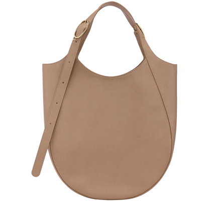 LE FOULONNÉ XL TOTE BAG Leather - Biscuit
