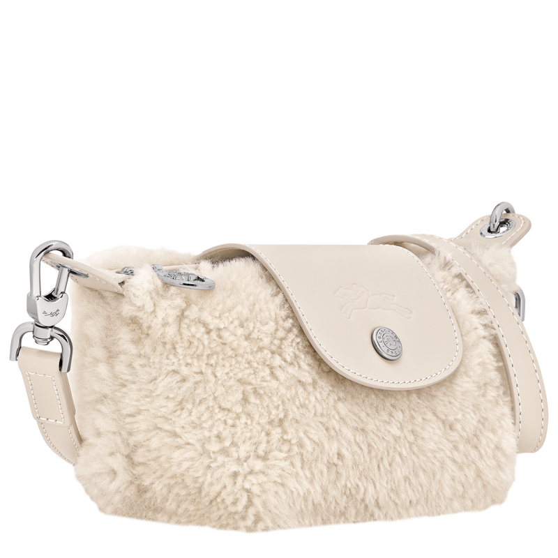 XS LE PLIAGE XTRA POUCH Leather - Ecru