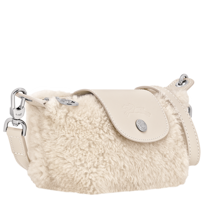 XS LE PLIAGE XTRA POUCH Leather - Ecru