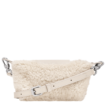 XS LE PLIAGE XTRA POUCH Leather - Ecru
