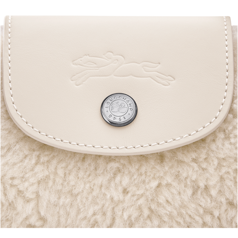 XS LE PLIAGE XTRA POUCH Leather - Ecru