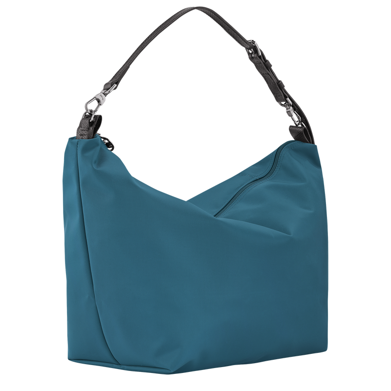 M LE SLOUCHY SHOULDER BAG Canvas - Peacock