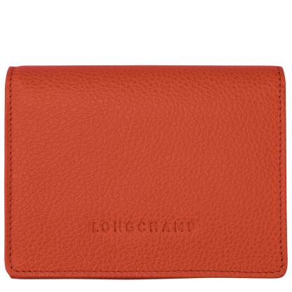 THE FOULONNÉ WALLET Leather - Paprika