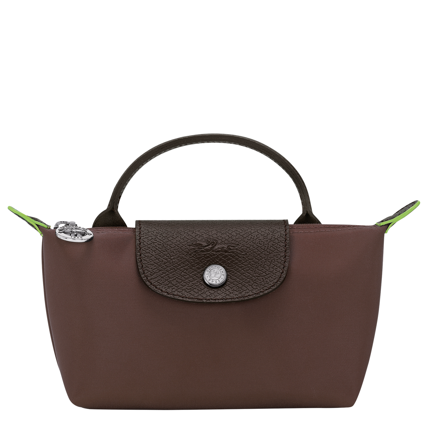 Le Pliage Green  Pouch with handle