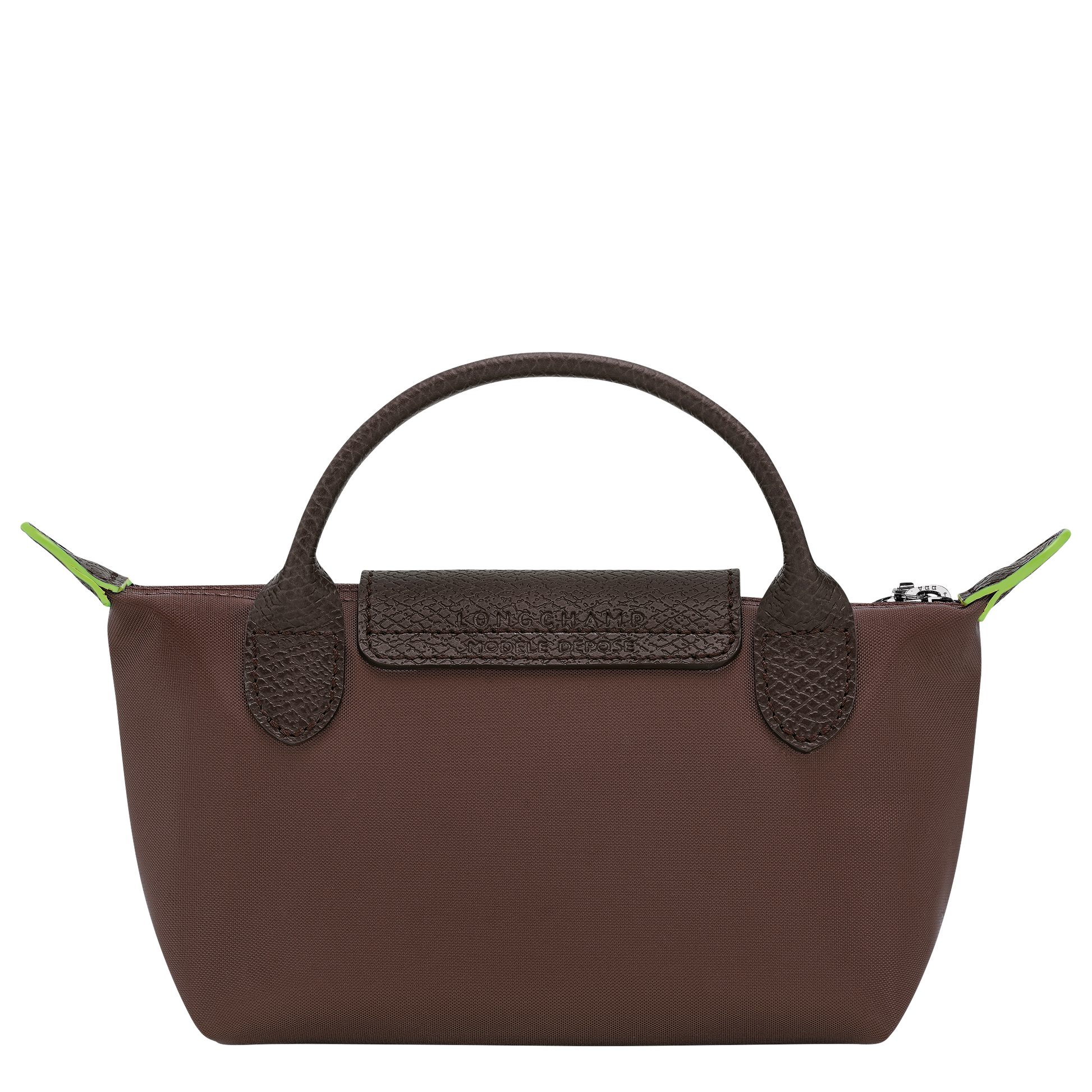 Le Pliage Green  Pouch with handle