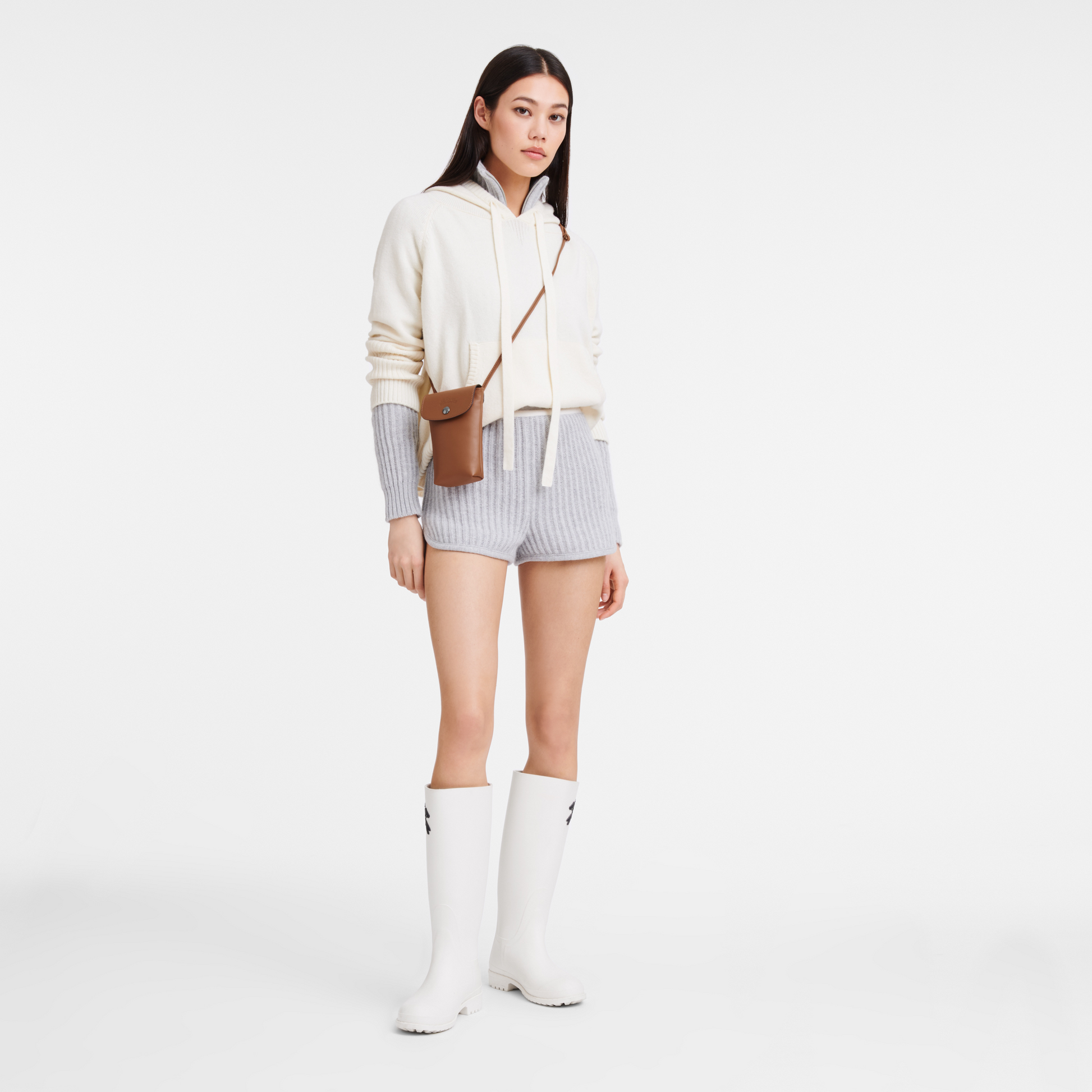 Le Pliage Xtra  Phone case with leather lace