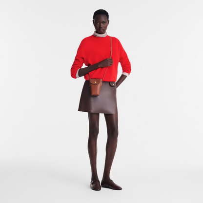 Épure  Phone case with leather lace