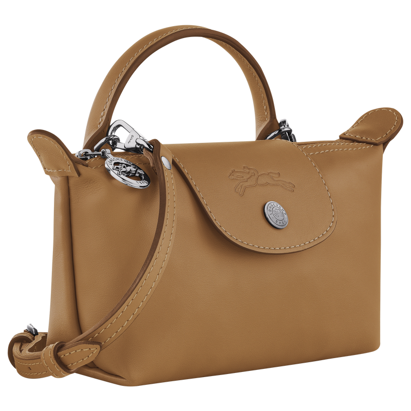 XS LE PLIAGE XTRA POUCH Leather - Tobacco