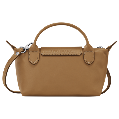 XS LE PLIAGE XTRA POUCH Leather - Tobacco