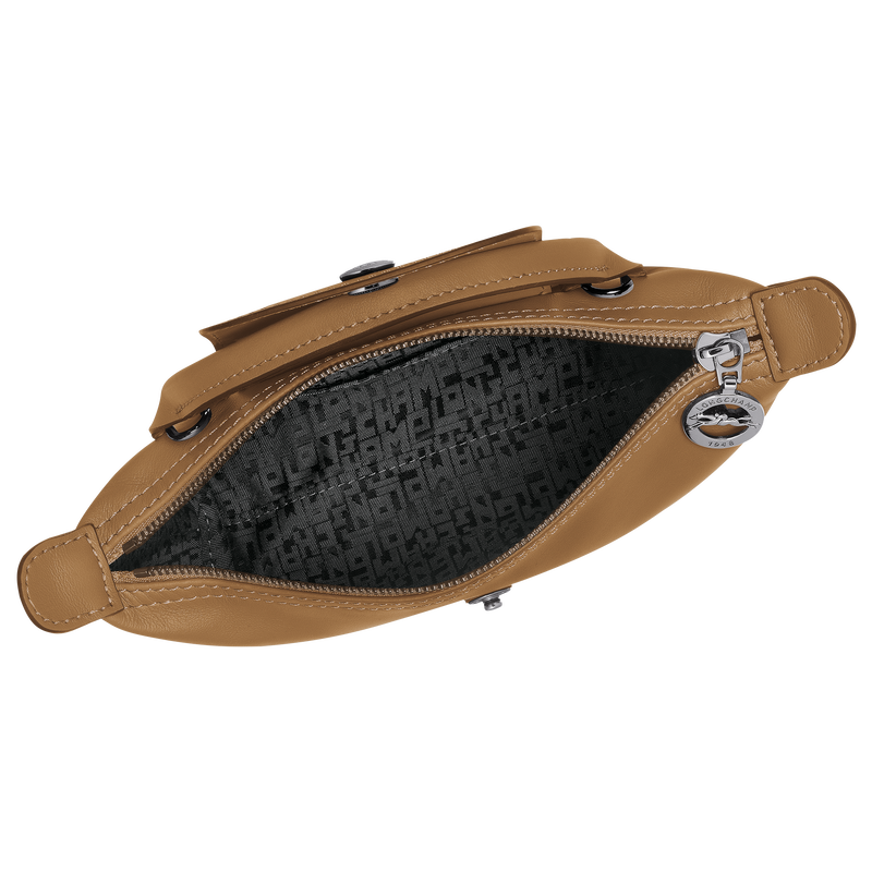 XS LE PLIAGE XTRA POUCH Leather - Tobacco