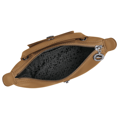 XS LE PLIAGE XTRA POUCH Leather - Tobacco
