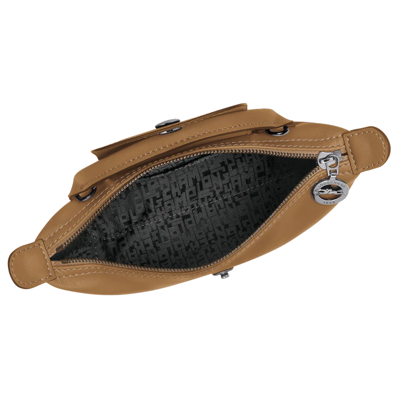 XS LE PLIAGE XTRA POUCH Leather - Tobacco