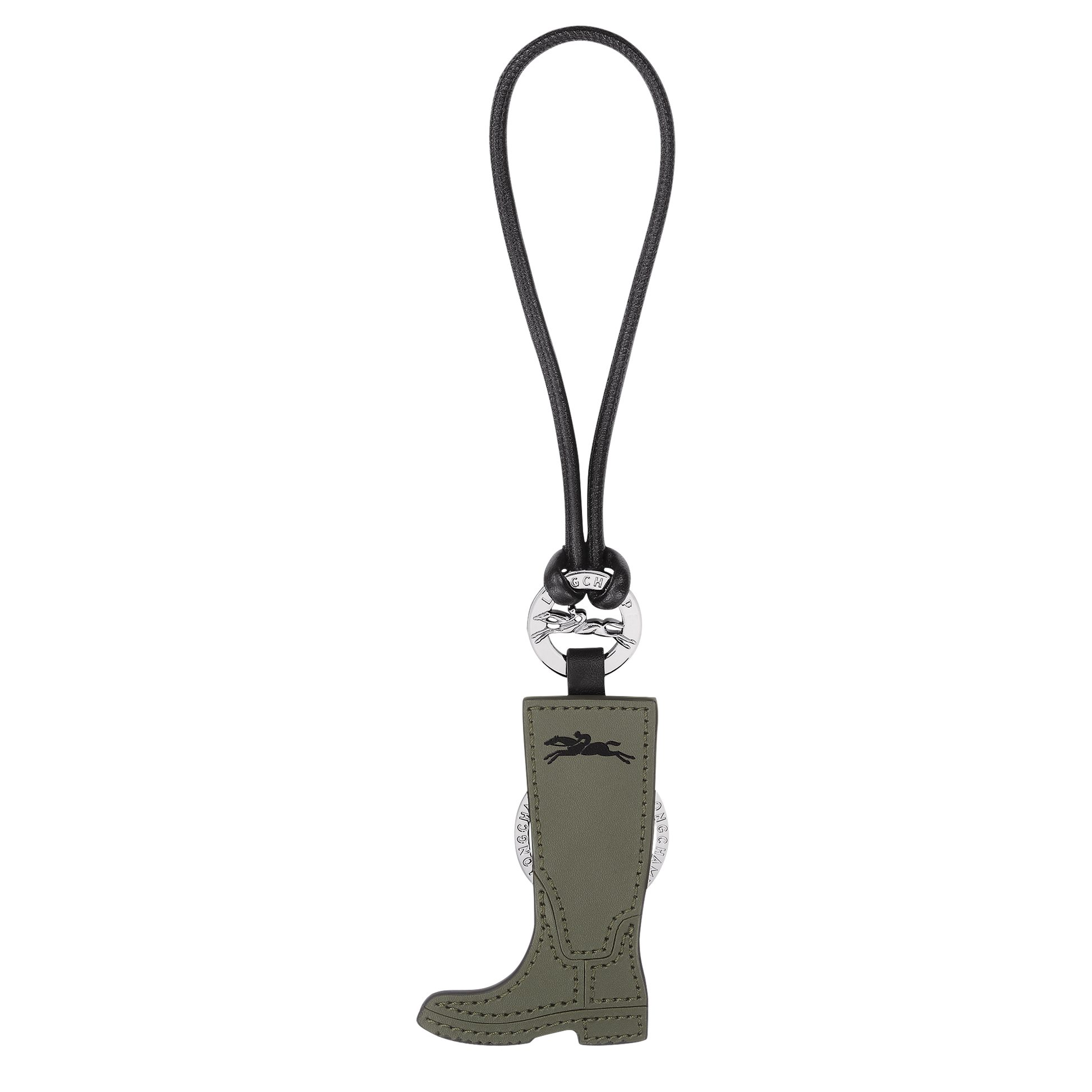 Longcharm  Khaki Keyring 