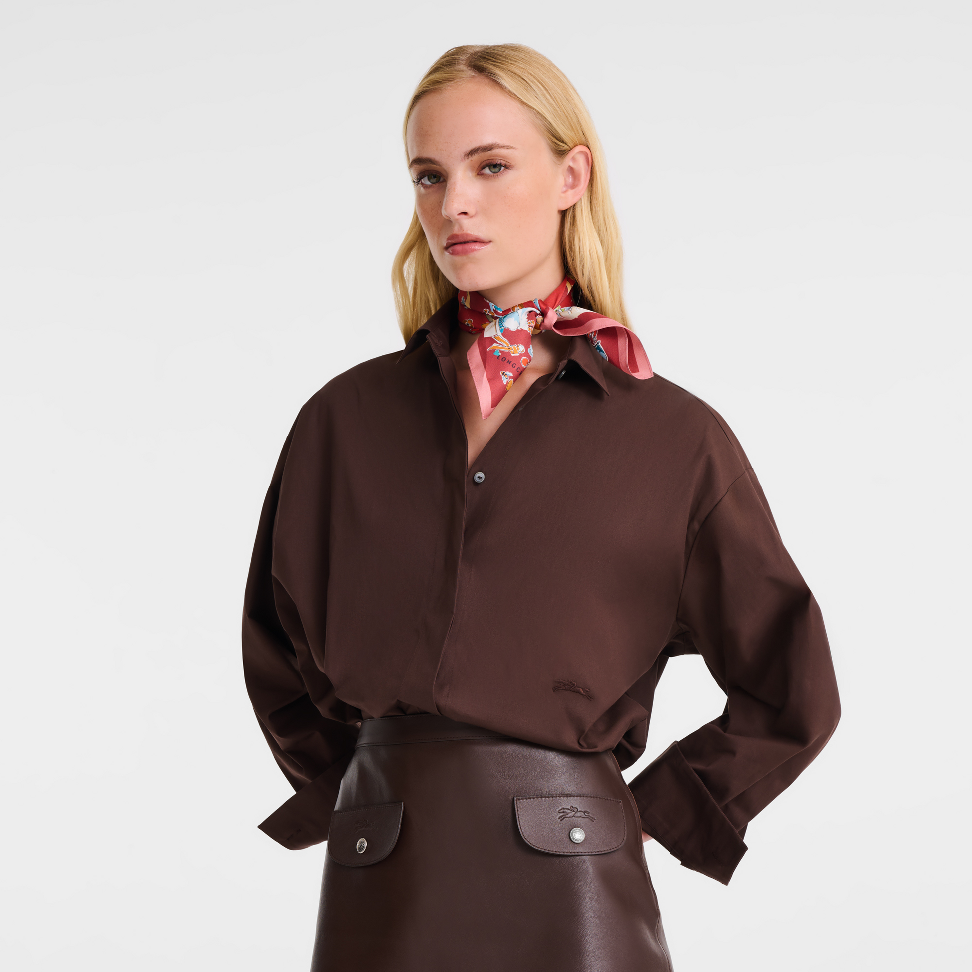 Equestrian Tower  Silk scarf 50