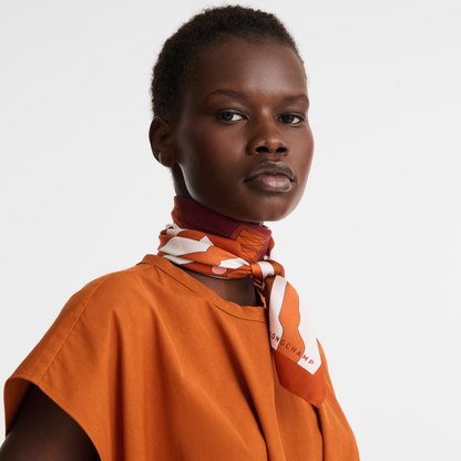 Equestrian Tower  Silk scarf 70