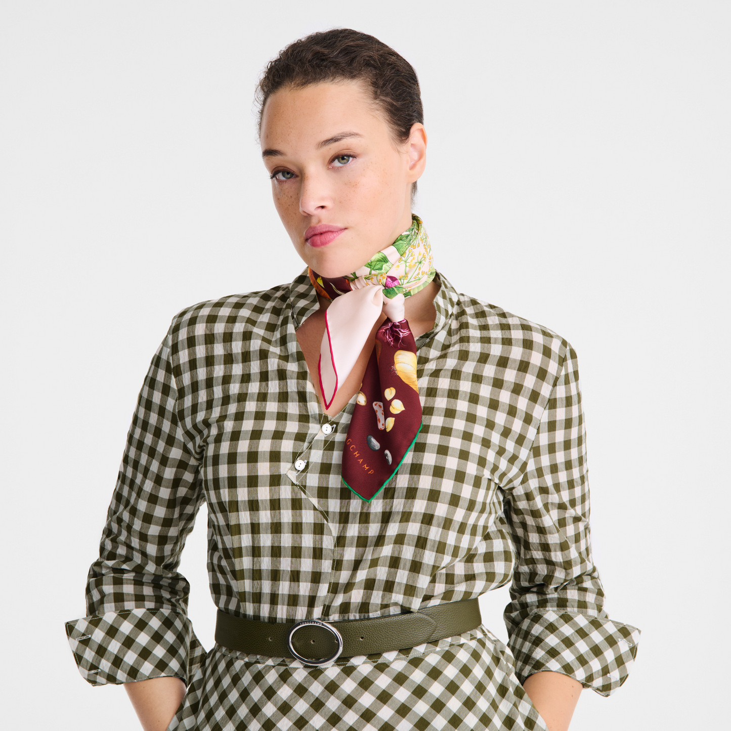 Beyond the Garden  Silk scarf 90