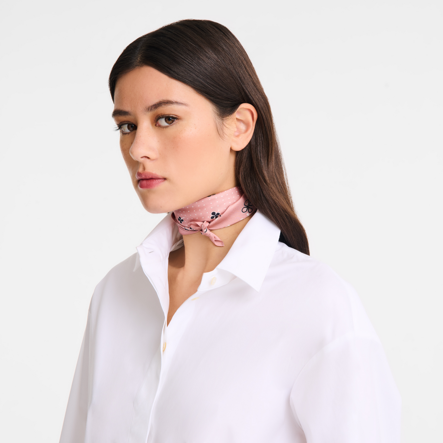 French Bandana  Silk scarf 50