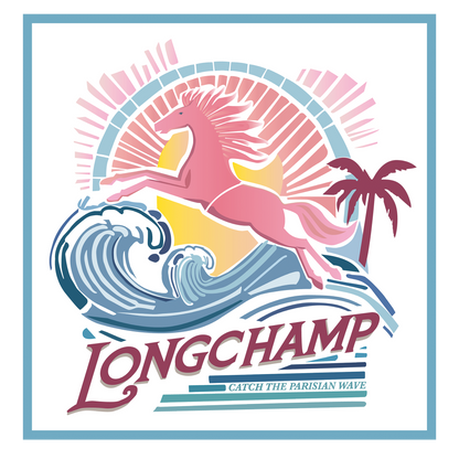 La Vague du Style  Silk scarf 70