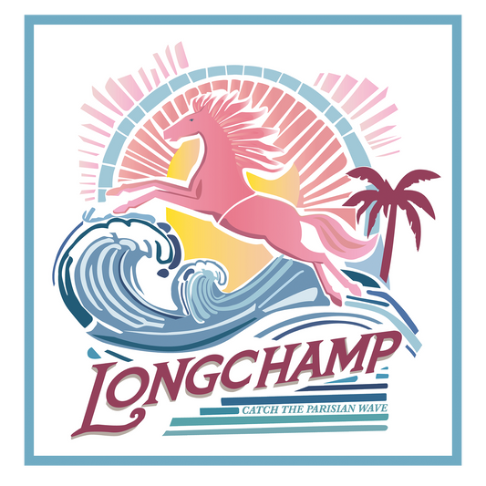 La Vague du Style  Silk scarf 70