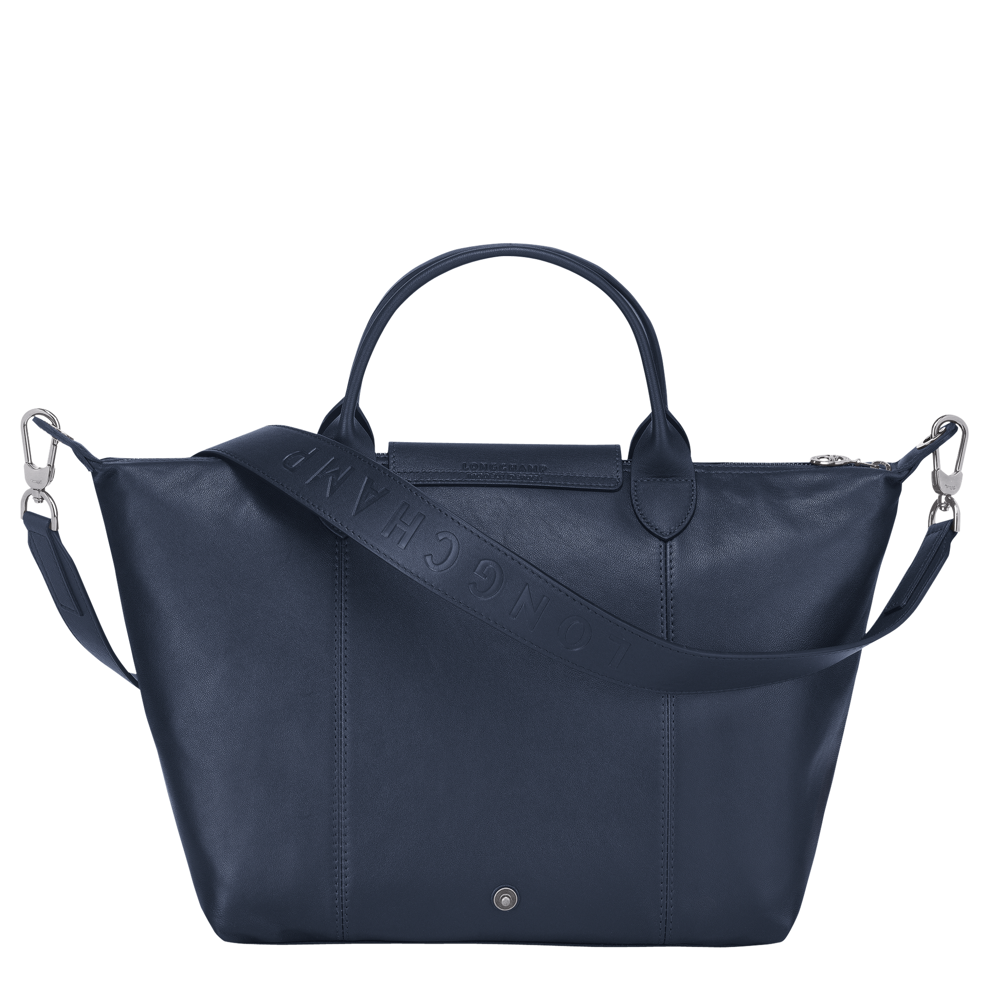 Le Pliage Cuir Top Handle Bag