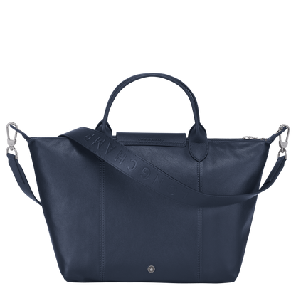 Le Pliage Cuir Top Handle Bag