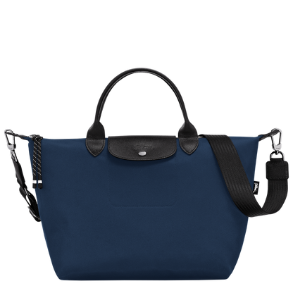 L LE PLIAGE ENERGY HANDBAG Recycled Canvas - Navy