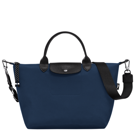 L LE PLIAGE ENERGY HANDBAG Recycled Canvas - Navy