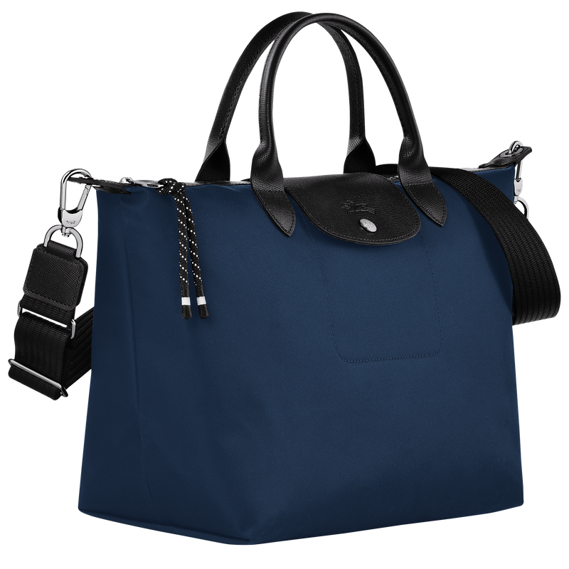 L LE PLIAGE ENERGY HANDBAG Recycled Canvas - Navy