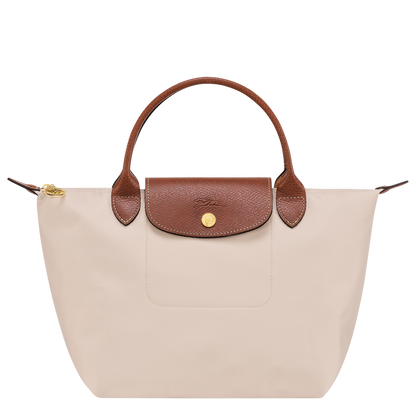 S Le Pliage Original Handbag Recycled Canvas - Paper