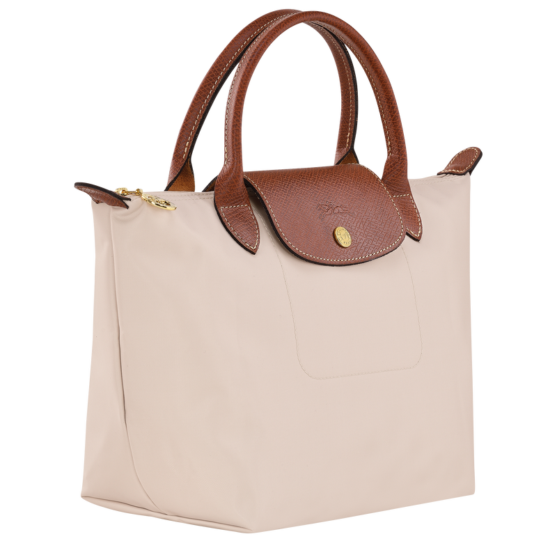 S Le Pliage Original Handbag Recycled Canvas - Paper