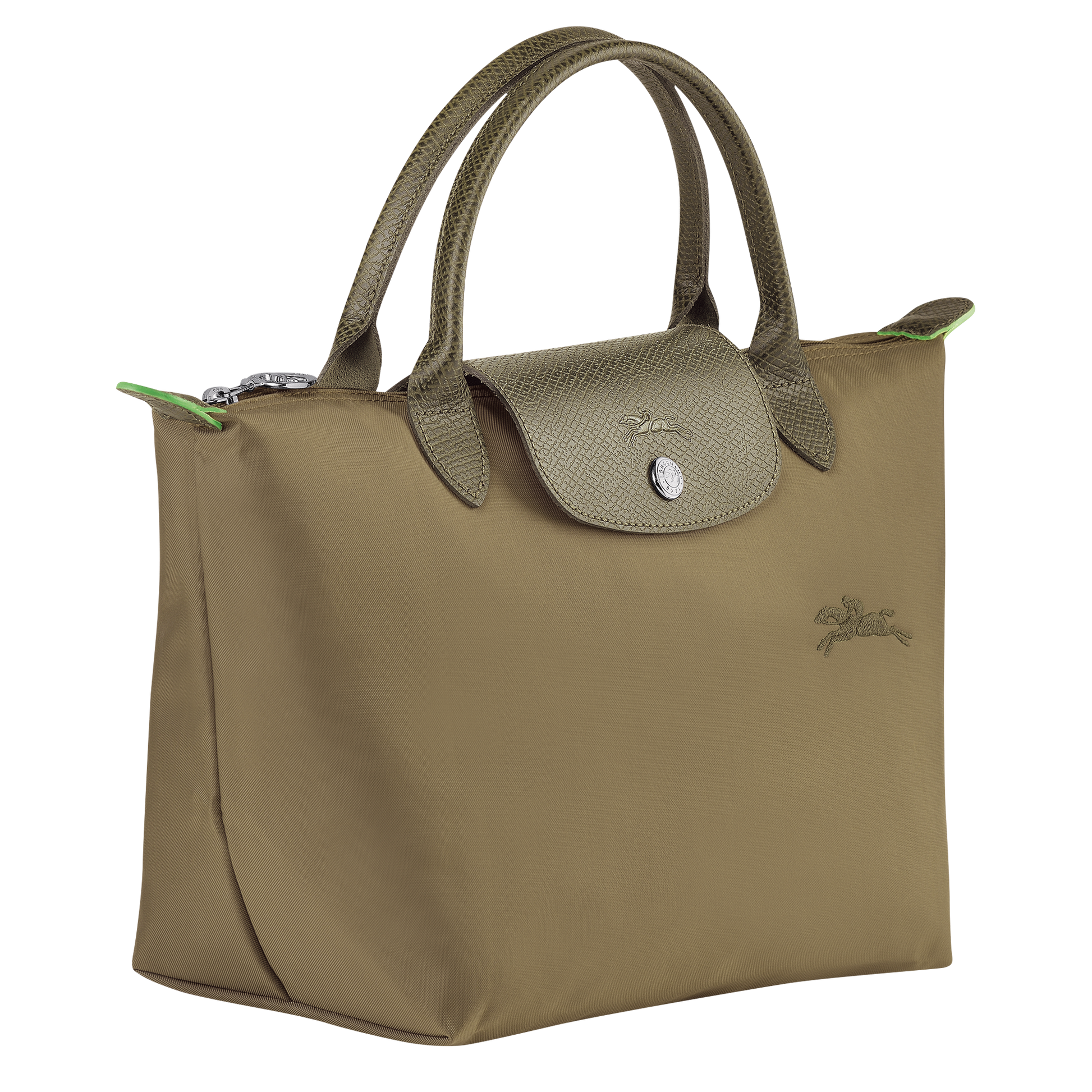 Le Pliage Green  Artichoke Handbag S 