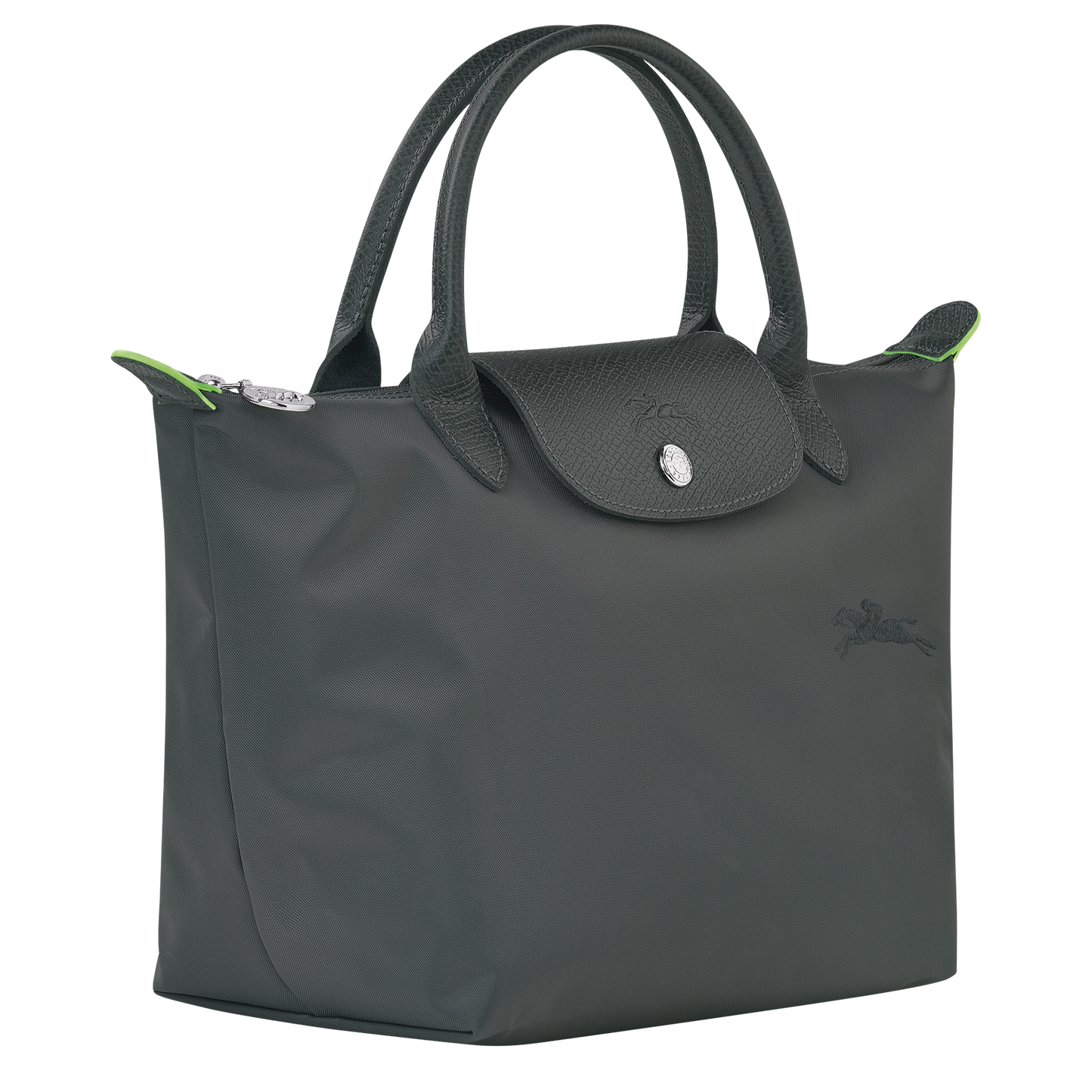 S LE PLIAGE GREEN HANDBAG Recycled Canvas - Graphite