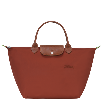 Le Pliage Green  Chestnut Handbag M 