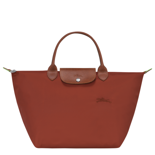 Le Pliage Green  Chestnut Handbag M 