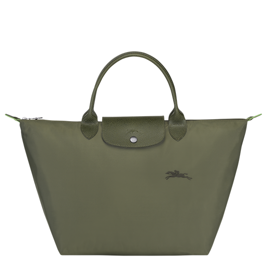 M LE PLIAGE GREEN HANDBAG Recycled Canvas - Forest