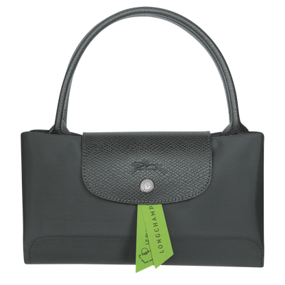 M LE PLIAGE GREEN HANDBAG Recycled Canvas - Graphite