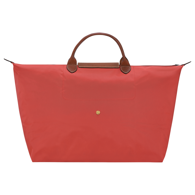 L LE PLIAGE ORIGINAL TRAVEL BAG Recycled Canvas - Tomato