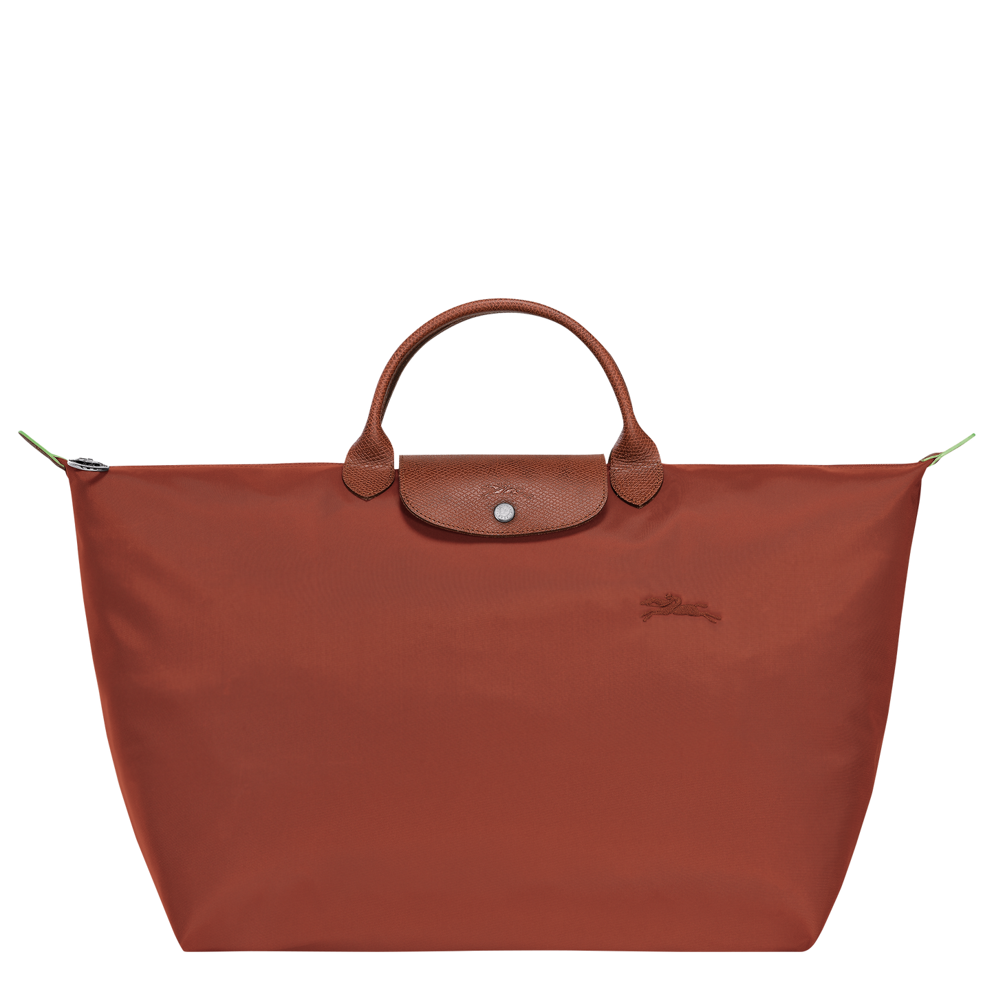 TRAVEL BAG S LE PLIAGE GREEN Recycled Canvas - Chestnut