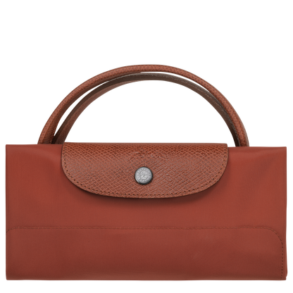 TRAVEL BAG S LE PLIAGE GREEN Recycled Canvas - Chestnut