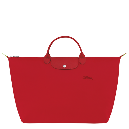 TRAVEL BAG S LE PLIAGE GREEN Recycled Canvas - Tomato