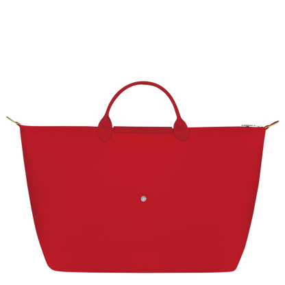 TRAVEL BAG S LE PLIAGE GREEN Recycled Canvas - Tomato
