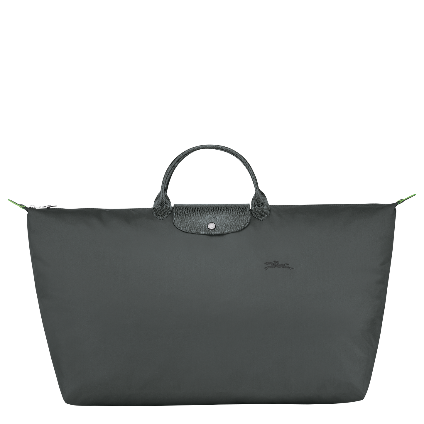 M LE PLIAGE GREEN TRAVEL BAG Recycled Canvas - Graphite